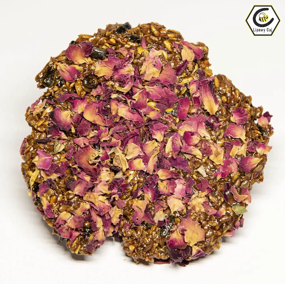 Ciacho miodowe - Płatki róży